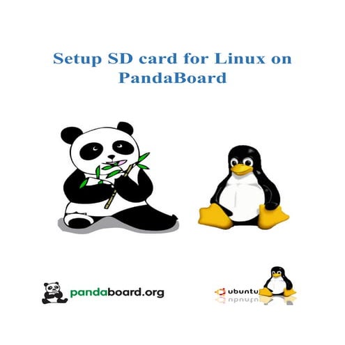 Setup sd card for ubuntu on pandaboard