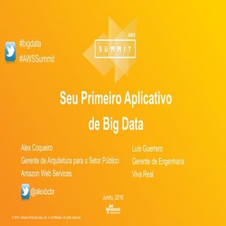 Seu primeiro aplicativo de Big Data