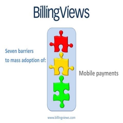 Seven barriers to payments
