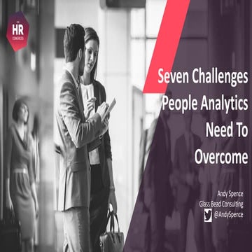 Seven Challenges For People Analytics 