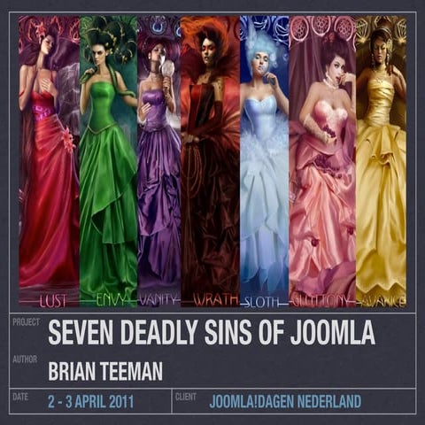 Seven deadly sins of Joomla