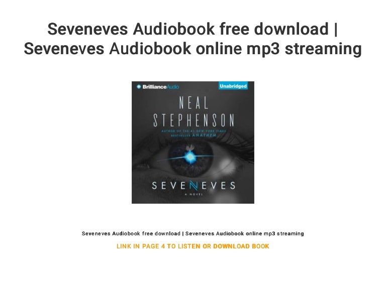 Seveneves Audiobook Free Download Seveneves Audiobook Online Mp3 St
