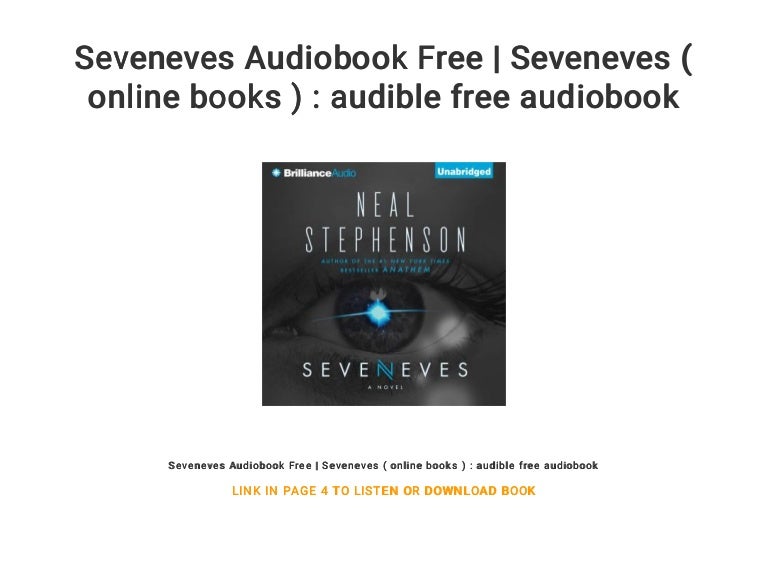 Download Seveneves Book PNG