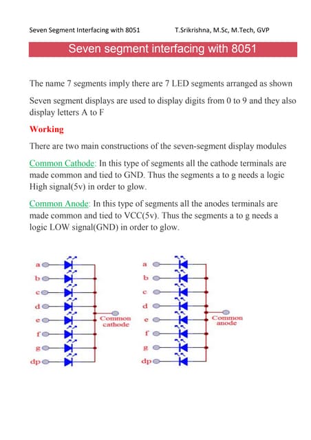 Seven segment interfacing with 8051.pdf
