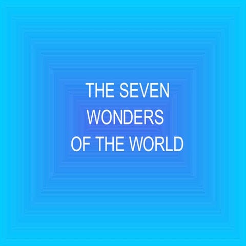 Seven Wonders