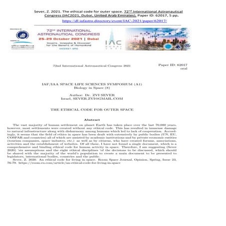 Sever-Abs.-Ethical Code Space-IAC 2021.pdf