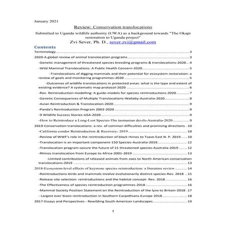 Sever-conservation translocations-rev.2021