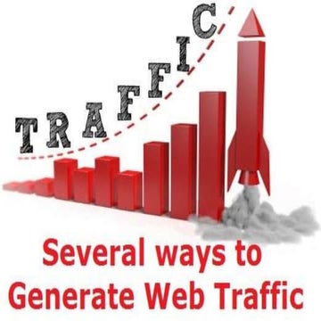 Several ways to generate web traffic