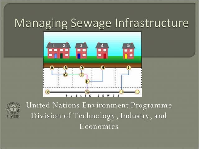 sewage infrastructure management