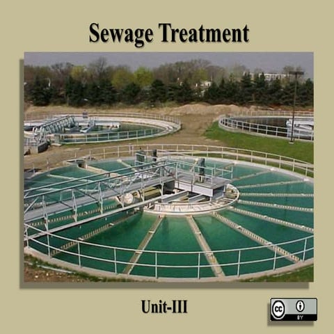 Sewage Treatment Plant Design Calculation