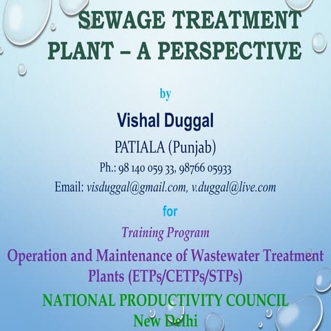 Sewage Treatment Plants.pptx