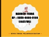 0856-6880-0106 (ISAT/WA) Rental Ten...