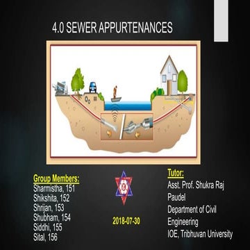 Sewer appurtenances 