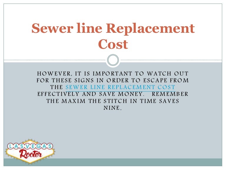 Sewer Line Replacement Cost sewer-line-replacement-cost