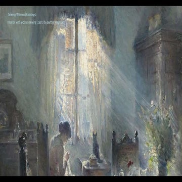 Sewing Women (Paintings)