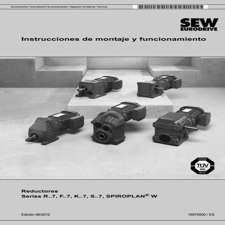 Sew instrucciones de montaje y mtto