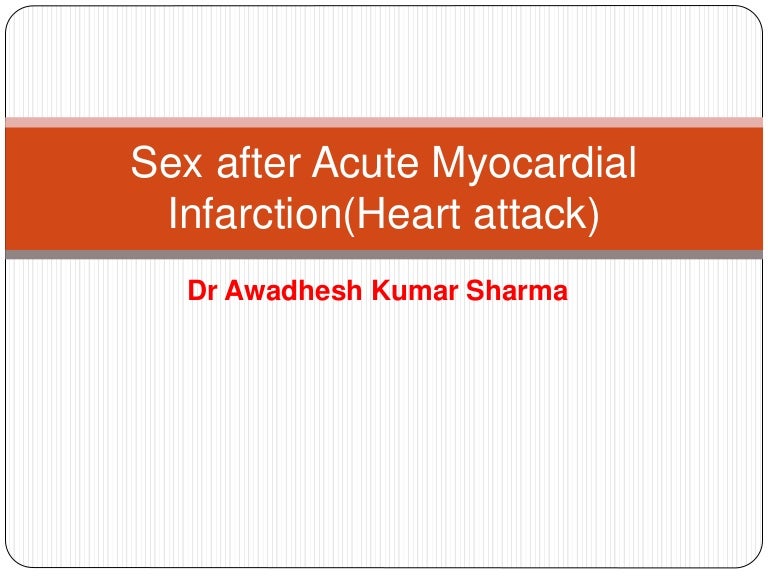 How long sex after heart stent