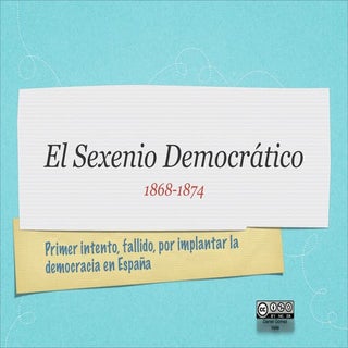 El Sexenio democrático