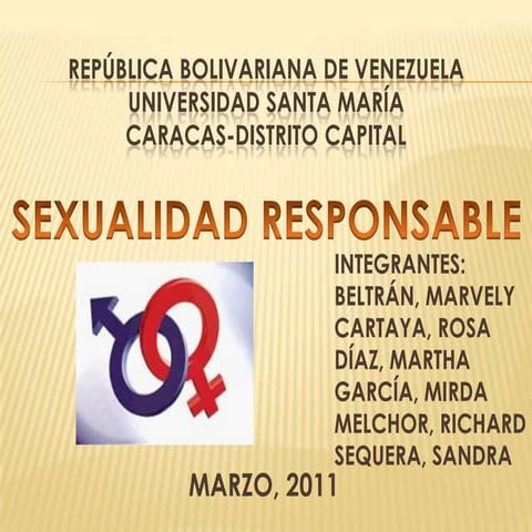 Sexualidad Responsable