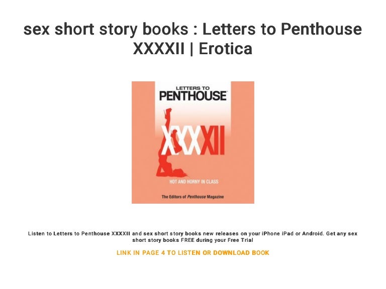 Sex Short Story Books Letters To Penthouse Xxxxii Erotica