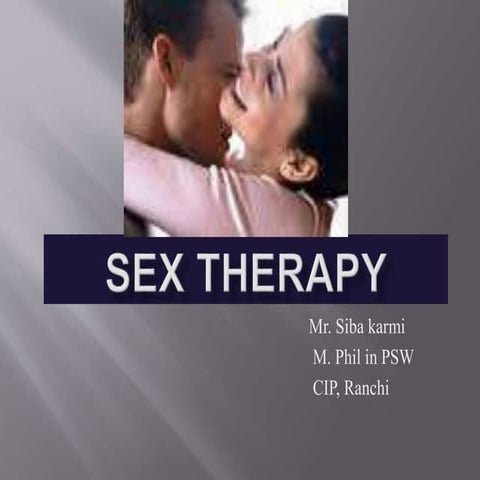 sex therapy ppt  .pptx