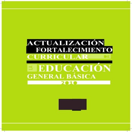 ACTUALIZACIÓN Y FORTALECIMIENTO CURRICULAR DE EDUCACIÓN GENERAL BÁSICA SEXTO