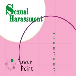 SEXUAL HARRASSMENT POWERPOINT