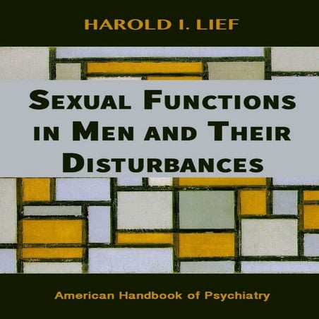 Sexual functions in men
