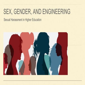 Sexual Harassment in Academia