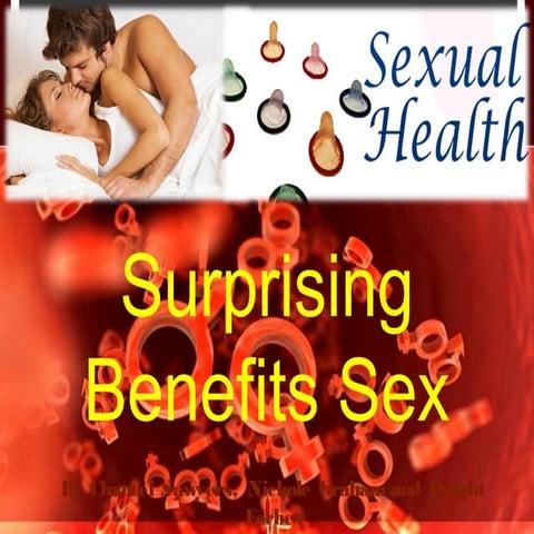 Sexual health benefits