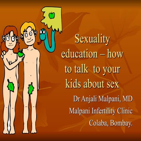 Sexuality education - how to talk to your children about sex