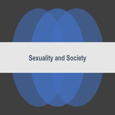 Sexuality and society