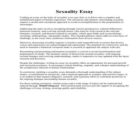 Sexuality Essay.pdf