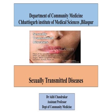 Sexually transmitted diaseases