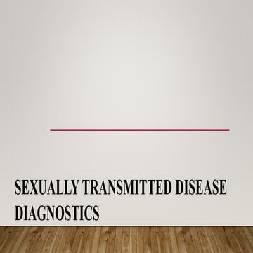 HOW DO HEALTH CARE PROVIDERS DIAGNOSE A SEXUALLY TRANSMITTED DISEASE visual data 5