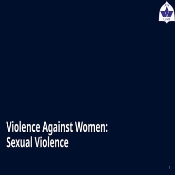 Sexual Violence, gender justice & l.pptx
