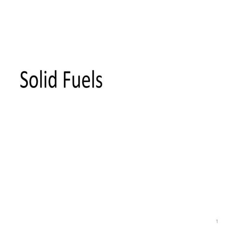 Solid Fuels 1A