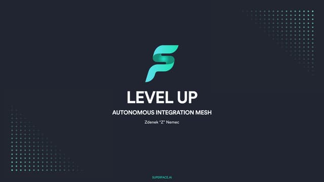 apidays LIVE Paris - Level up: Autonomous Integration Mesh by Zdenek Nemec