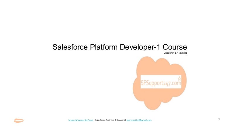  salesforce developer course 