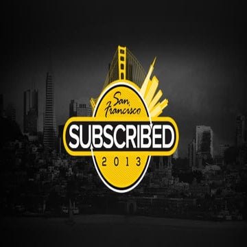 Subscribed 2013 San Francisco: CEO's Keynote
