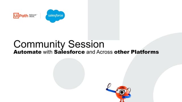 Automate with Salesforce and across other platforms