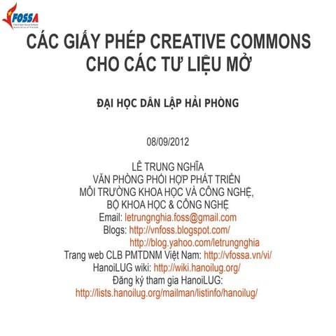 Sfd hanoi2012 lê trung nghĩa   cc-license-present-120908045510-phpapp01