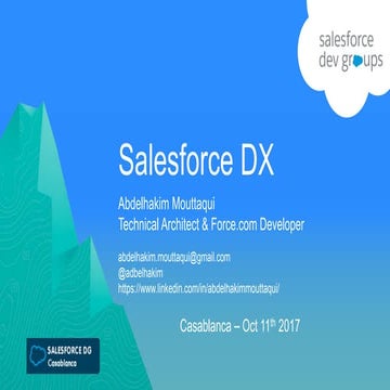 Sfdx introduction