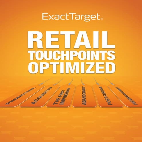 Retail Marketing Touchpoints Optimised