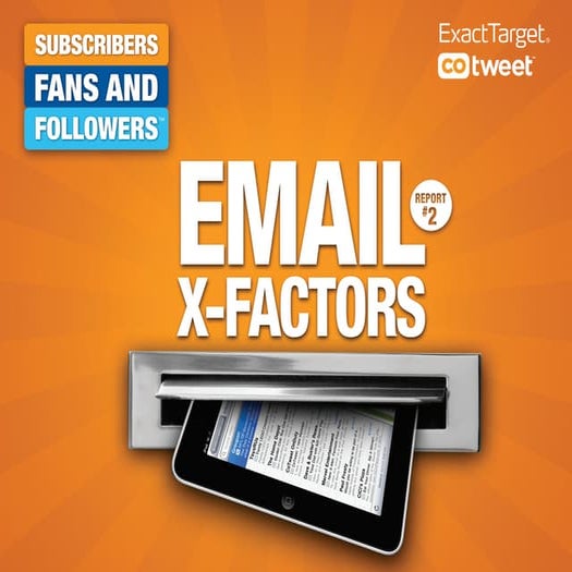 Email marketing xfactors