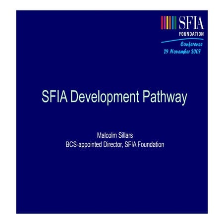 SFIA Development Pathway