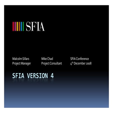 SFIA Version 4