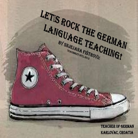 Let's rock the German language teaching