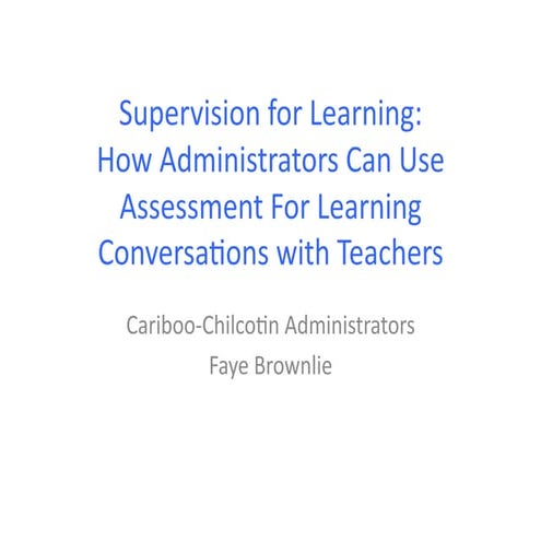 Sfl- Cariboo-Chilcotin