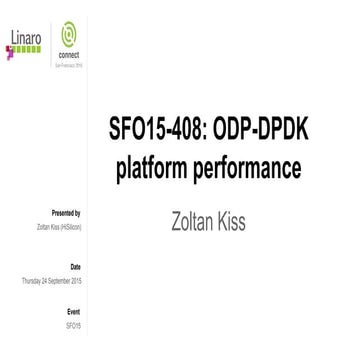 Sfo15 408- odp-dpdk platform performance